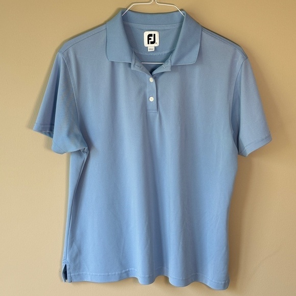 Tops - Foot Joy Golf Polo Carolina Blue Women’s Size XL